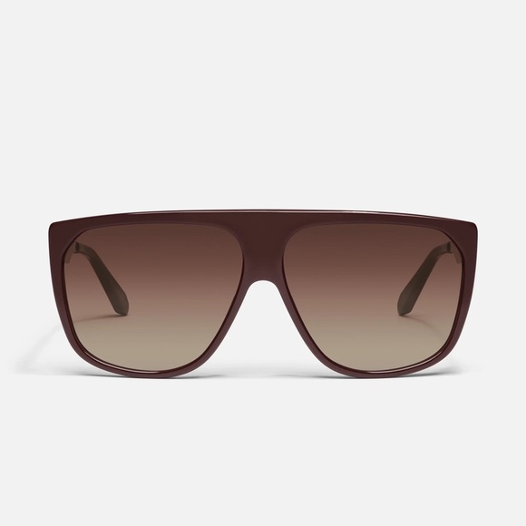 Quay Australia Oversized No Curfew Espresso Frame/Brown Lens!! NEW!!!🤎🕶️😎 - Picture 2 of 6